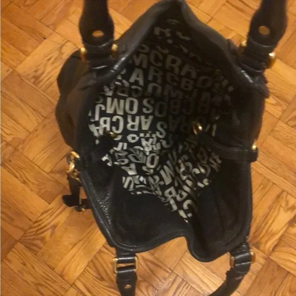 Marc Jacobs classic Q Fran Black Leather Satchel - Picture 5 of 5